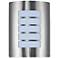 Maxim View 10 3/4"H Stainless Steel LED Outdoor Wall Light