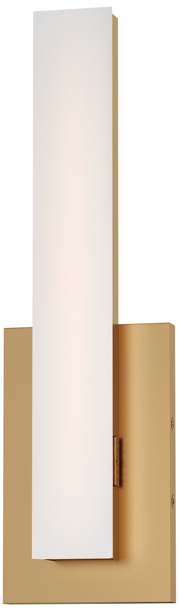 Maxim Vogue 14" Natural Aged Brass 5CCT LED Vanity