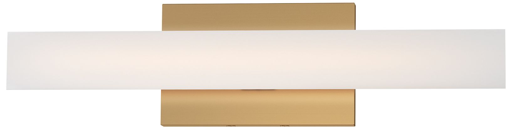 Maxim Vogue 18" Natural Aged Brass 5CCT LED Vanity