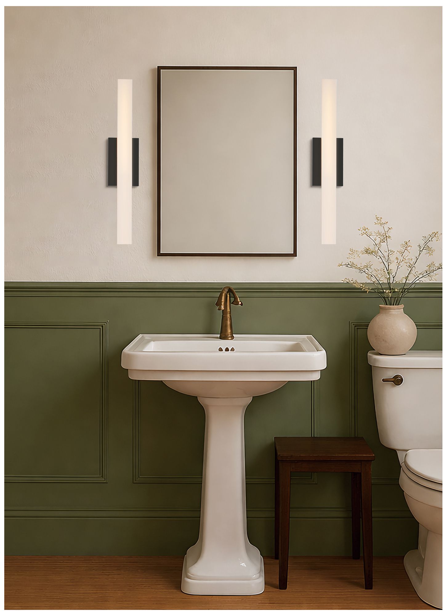 Image 2 Maxim Vogue 24" Black 5CCT LED Vanity more views