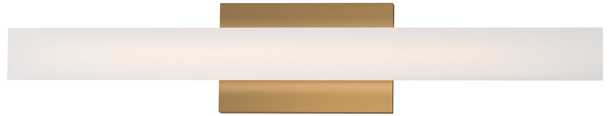 Maxim Vogue 24" Natural Aged Brass 5CCT LED Vanity