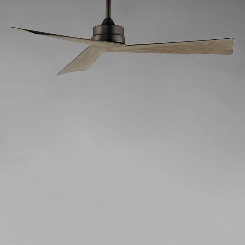 Image 2 Maxim Vortex 52" Dark Satin Nickel Indoor Fan more views