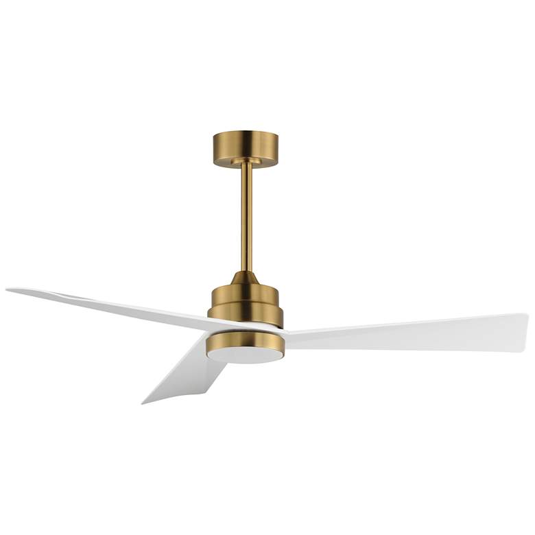 Image 1 Maxim Vortex 52" Natural Aged Brass Indoor Fan with LED Light Kit