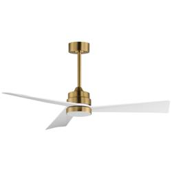 Maxim Vortex 52" Natural Aged Brass Indoor Fan with LED Light Kit
