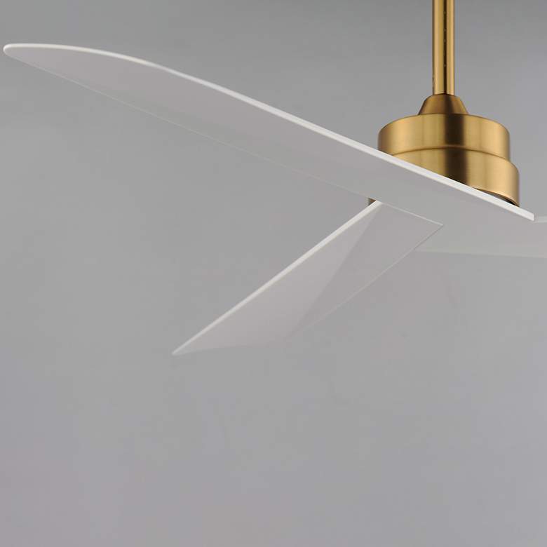 Image 4 Maxim Vortex 52" Natural Aged Brass Indoor Fan more views