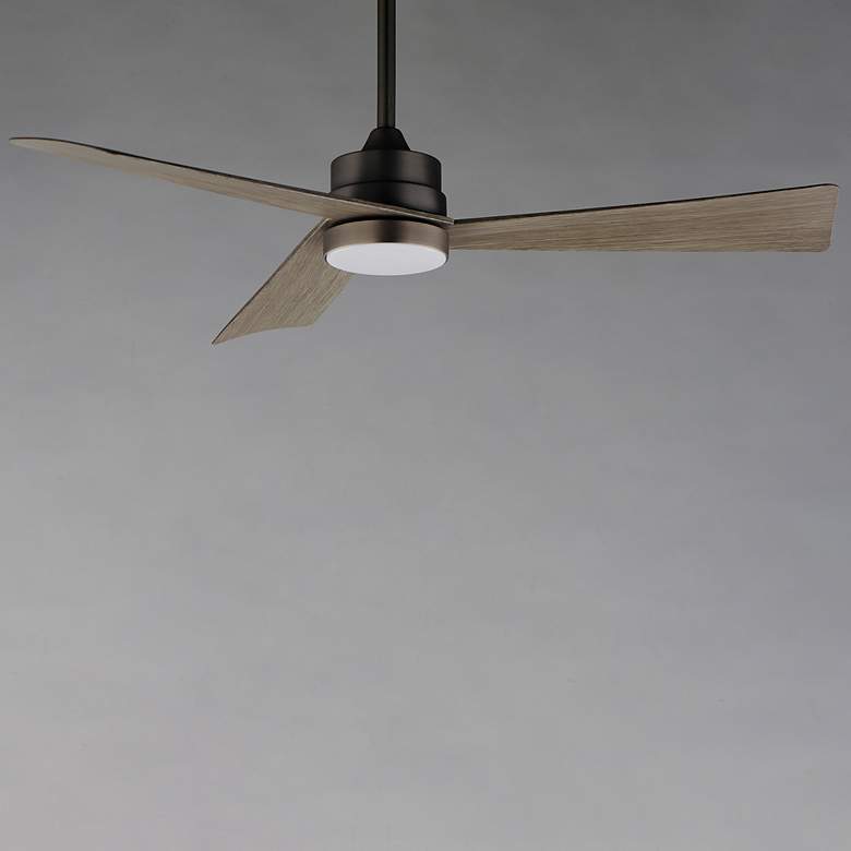 Image 2 Maxim Vortex 60" Indoor Fan with LED Light Kit Dark Satin Nickel more views