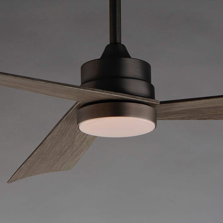 Image 4 Maxim Vortex 60" Indoor Fan with LED Light Kit Dark Satin Nickel more views
