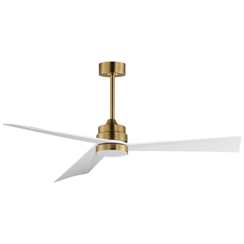 Image 1 Maxim Vortex 60" Natural Aged Brass Indoor Fan with LED Light Kit