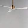 2_Maxim Vortex 60" Natural Aged Brass Indoor Fan with LED Light Kit more views