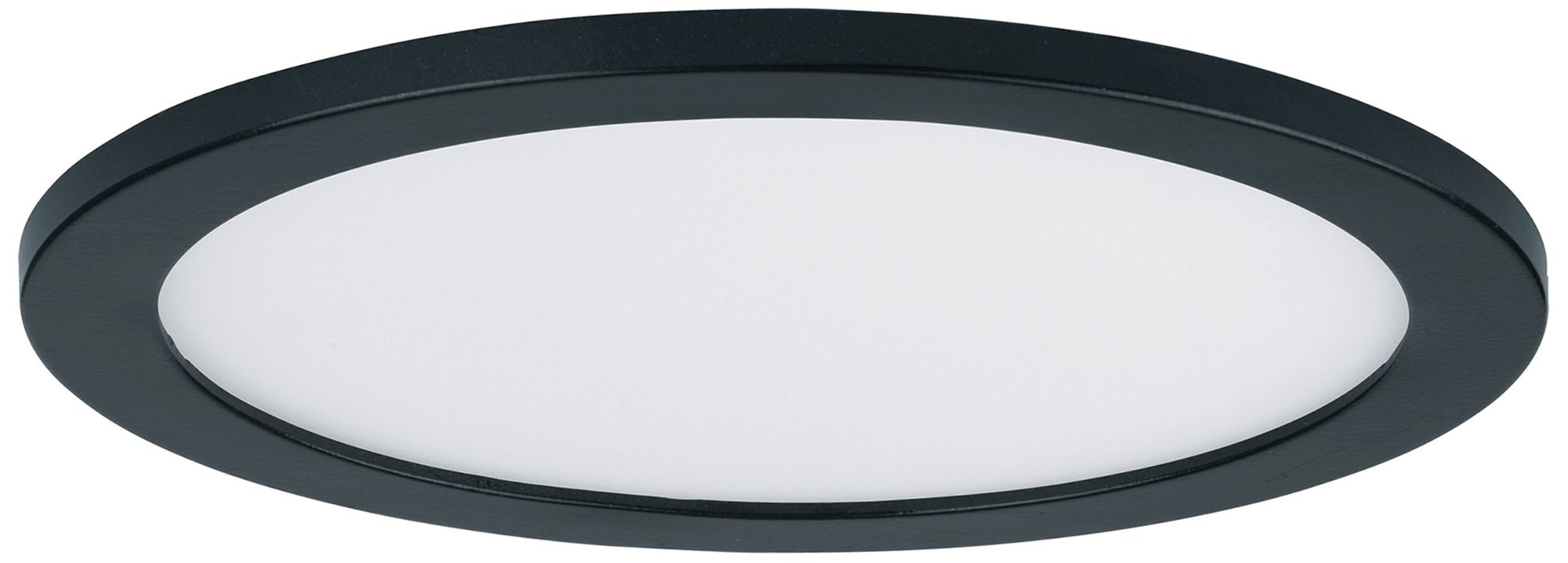 Maxim Wafer 15" Wide Black LED Ceiling Light