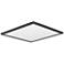 Maxim Wafer 15" Wide Bronze 3000K LED Square Ceiling Light