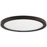 1_Maxim Wafer 15" Wide Bronze LED Ceiling Light