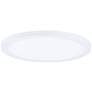 Maxim Wafer 15" Wide White Round LED Wall/Ceiling Light