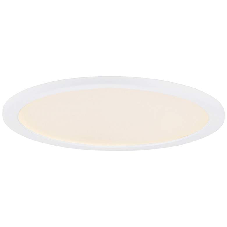 Image 1 Maxim Wafer 22" Wide Modern 3000K LED Flush Mount Ceiling Light