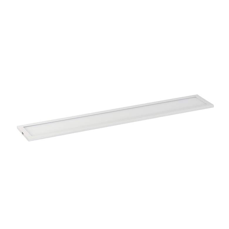 Image 1 Maxim Wafer 24" Wide White Linear LED Ceiling Light