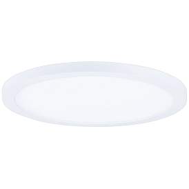Image1 of Maxim Wafer 5 1/2" Wide Round White LED Outdoor Ceiling Light