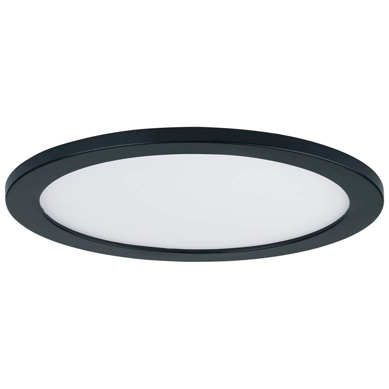Image 1 Maxim Wafer 7" Black RD LED Ceiling Light 3000K 0-10V Dim