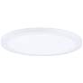Maxim Wafer 9" Wide Round White LED Outdoor Ceiling Light