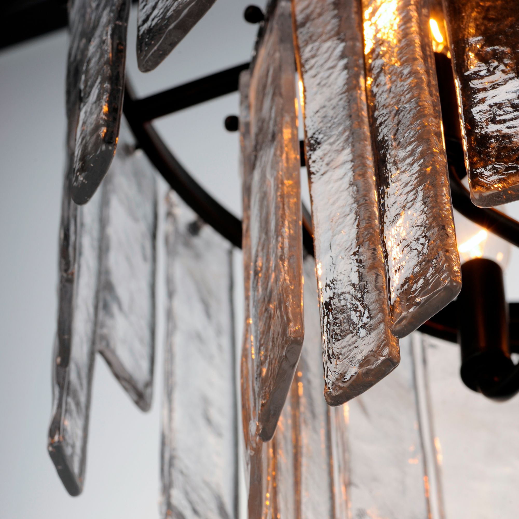 Maxim Warren 17 1/2" Wide Dark Bronze 4-Light Ceiling Light