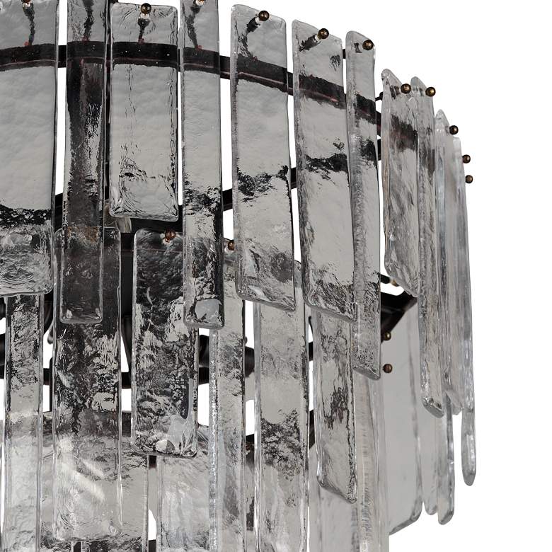 Image 6 Maxim Warren 24" Wide Dark Bronze 9-Light Pendant more views