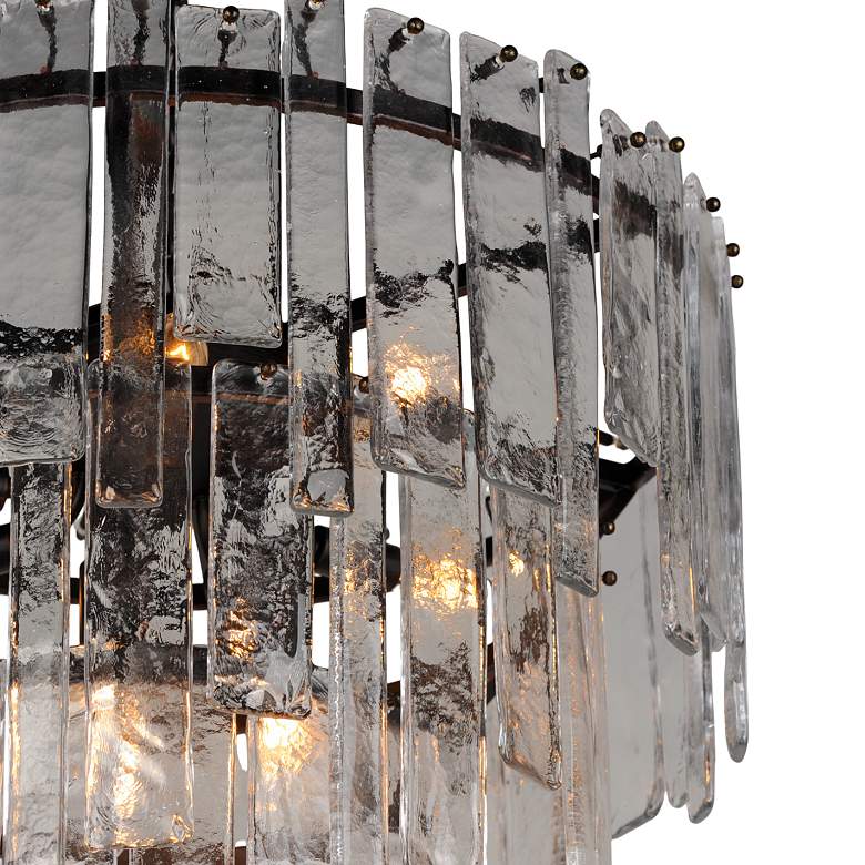 Image 7 Maxim Warren 24" Wide Dark Bronze 9-Light Pendant more views