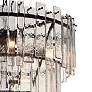5_Maxim Warren 30" 12-Light Dark Bronze and Glass Pendant Chandelier more views