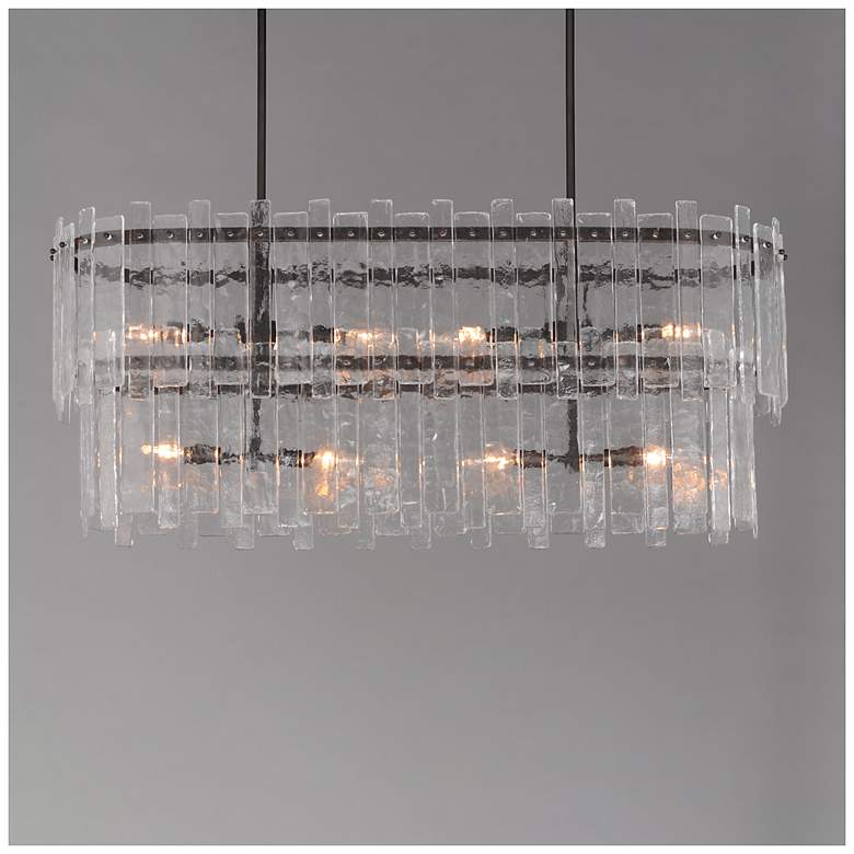 Image 2 Maxim Warren 42" Dark Bronze 8-Light Linear more views