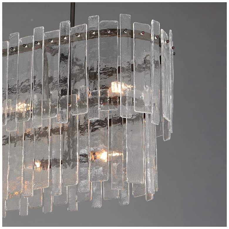 Image 5 Maxim Warren 42" Dark Bronze 8-Light Linear more views