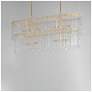 4_Maxim Warren 42" Gold Leaf 8-Light Linear more views
