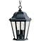 Maxim Westlake 14" High Black 3-Light Outdoor Hanging Light