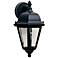 Maxim Westlake 15" High Black Outdoor Wall Light