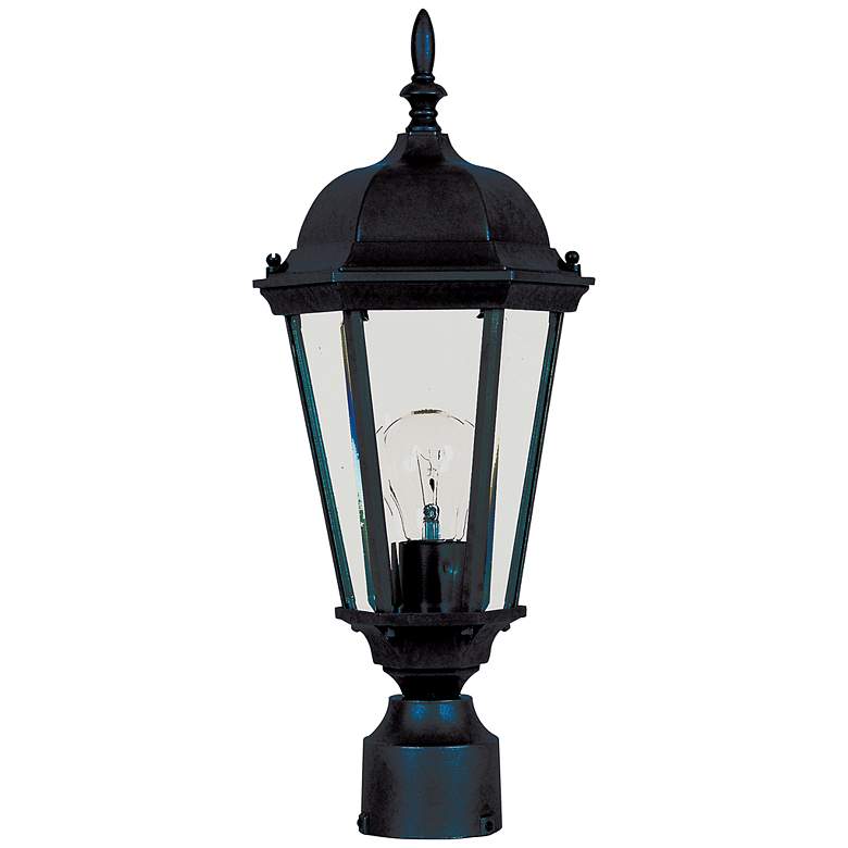 Image 1 Maxim Westlake 19" High Black Outdoor Post Light