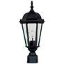 1_Maxim Westlake 19" High Black Outdoor Post Light