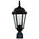 Maxim Westlake 19" High Black Outdoor Post Light