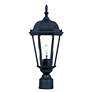 2_Maxim Westlake 19" High Black Outdoor Post Light more views
