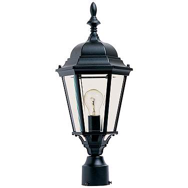 Maxim Westlake 21" High Black Outdoor Lantern Post Light