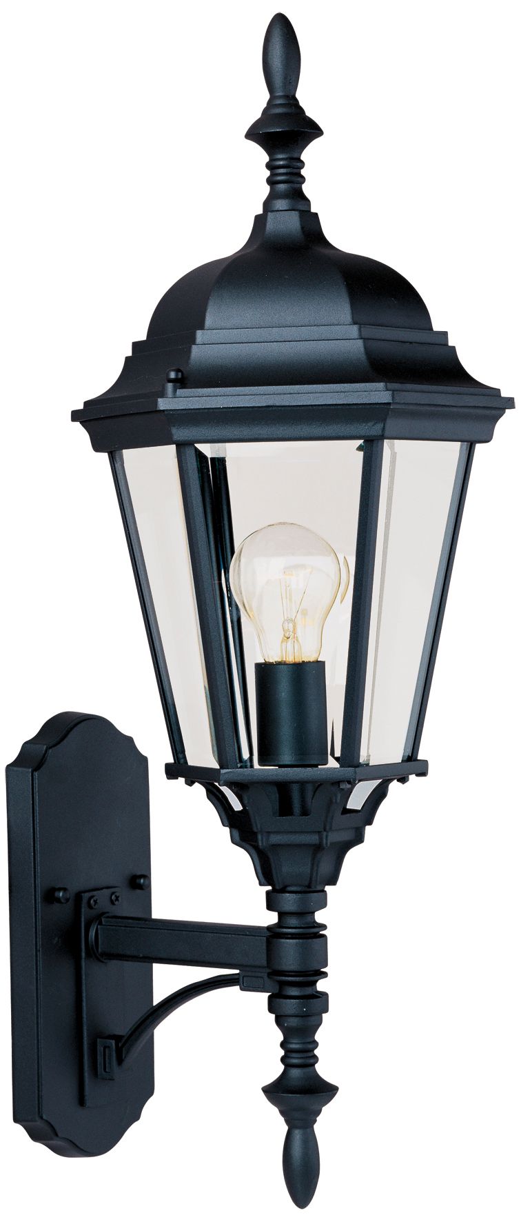 Thumbnail1 of Maxim Westlake 24" High Black Outdoor Wall Light