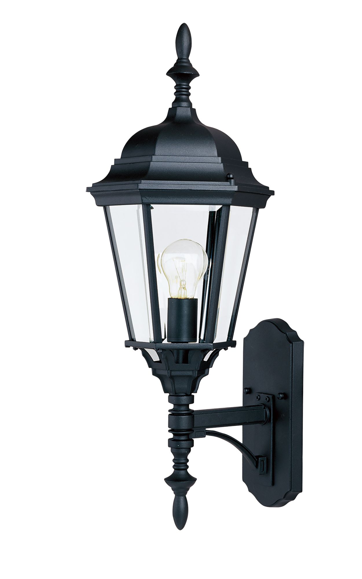 Thumbnail2 of Maxim Westlake 24" High Black Outdoor Wall Light more views
