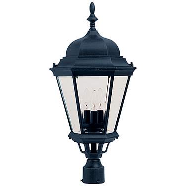 Maxim Westlake 28" High Black Outdoor Pier Mount Light