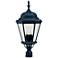 Maxim Westlake 28" High Black Outdoor Pier Mount Light