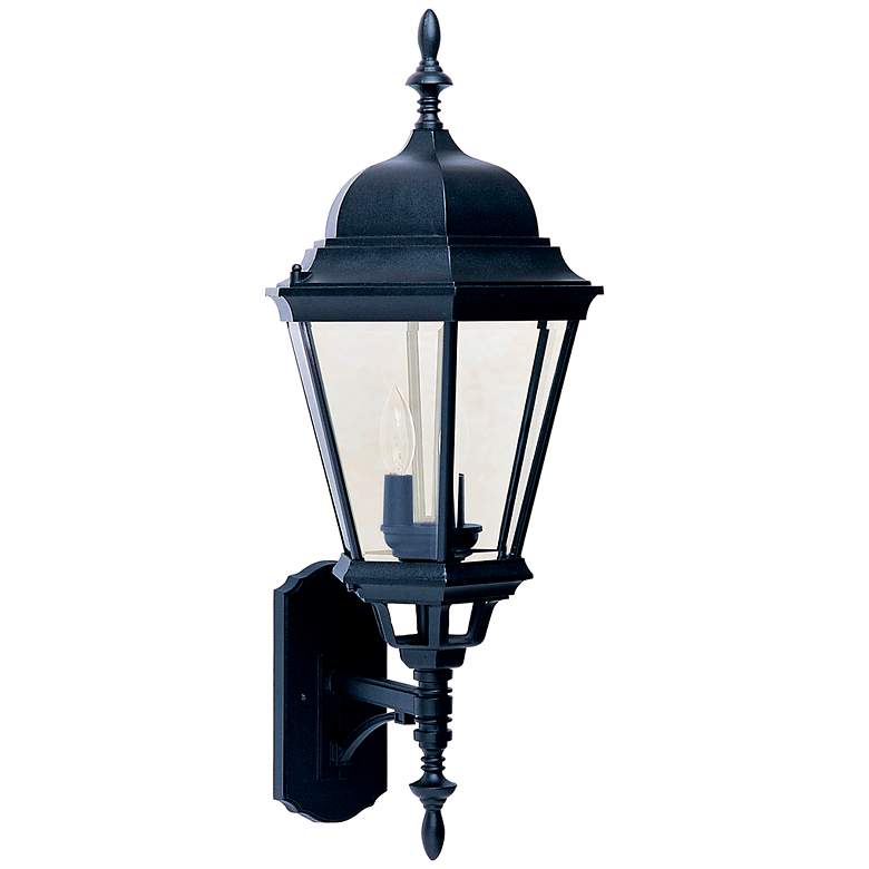 Image 3 Maxim Westlake 28" High Black Outdoor Wall Light