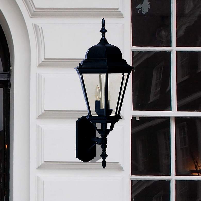 Image 2 Maxim Westlake 28" High Black Outdoor Wall Light