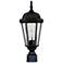 Maxim Westlake Collection 19" High Outdoor Pole Post Mount Light