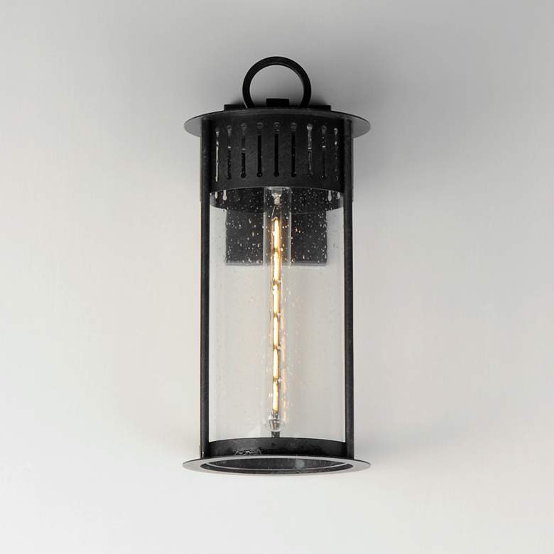 Image 3 Maxim Windsor 17 1/2" Black Patina 1-Light Large Outdoor Wall Sconce more views