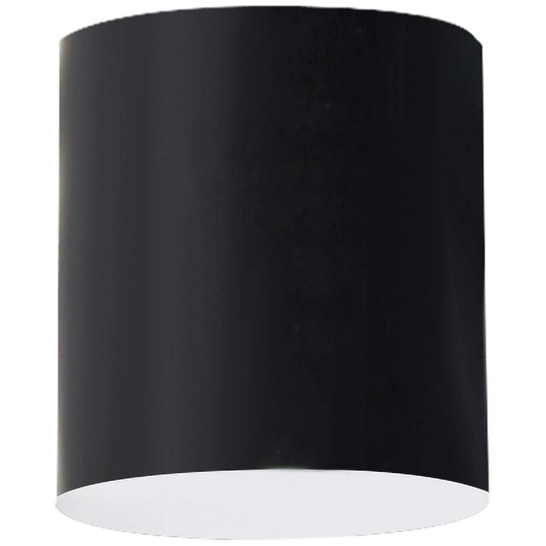 Image 1 Maxim Windsor 4" Black Dark Sky Socket Cover - Cylinder