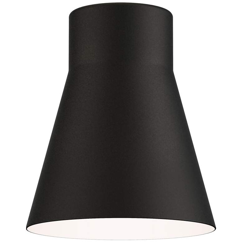Image 1 Maxim Windsor 5" Black Dark Sky Socket Cover - Cone