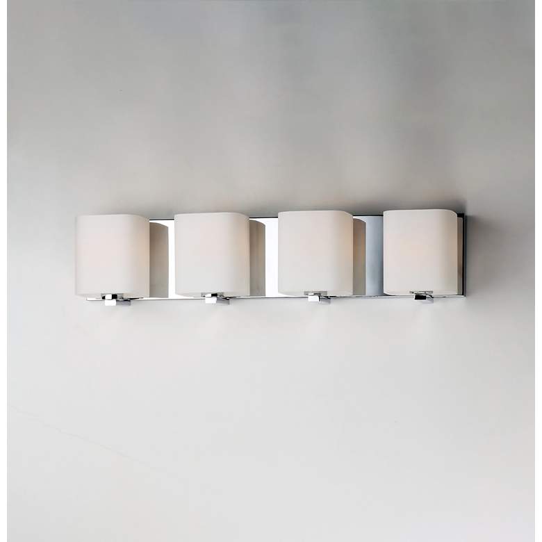 Image 1 Maxim Wrap 26.3" Wide Modern 4-Light Bath Vanity