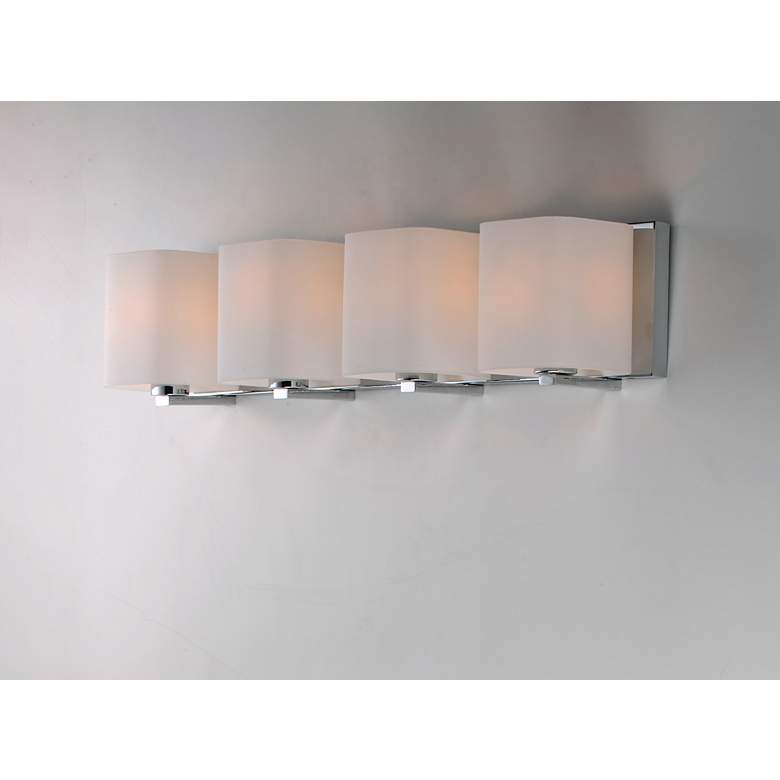 Image 3 Maxim Wrap 26.3" Wide Modern 4-Light Bath Vanity more views