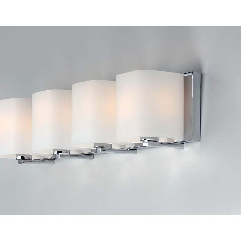 Image 4 Maxim Wrap 26.3" Wide Modern 4-Light Bath Vanity more views