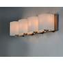 4_Maxim Wrap 26 1/4" Wide Satin Nickel 4-Light Bath Light more views